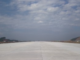 广西梧州机场施工现场图片